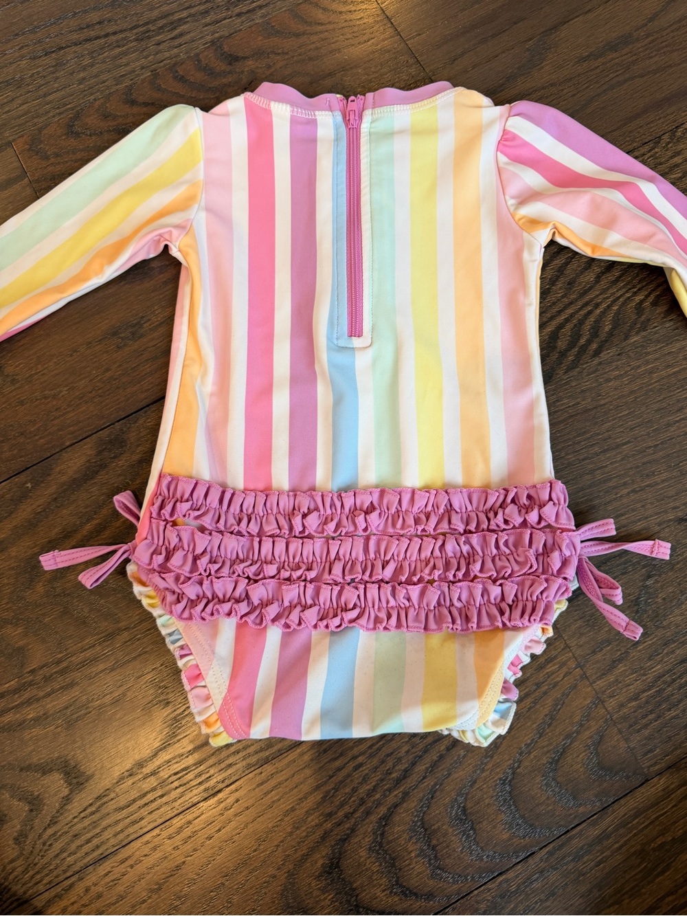 6-12 Month RuffleButts Swimsuit - Picture 7 of 9